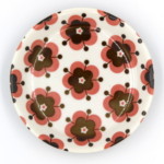 Kiitos 花ぐるま 赤 12㎝プレート
Size・・・12×h2.2