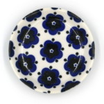 Kiitos 花ぐるま 青 12㎝プレート
Size・・・12×h2.2
