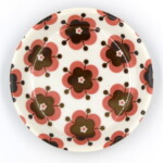 Kiitos 花ぐるま 赤 12㎝プレート
Size・・・12×h2.2